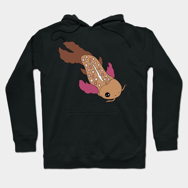 Pride Koi- Bambi Lesbian Hoodie by Bestiary Artistry